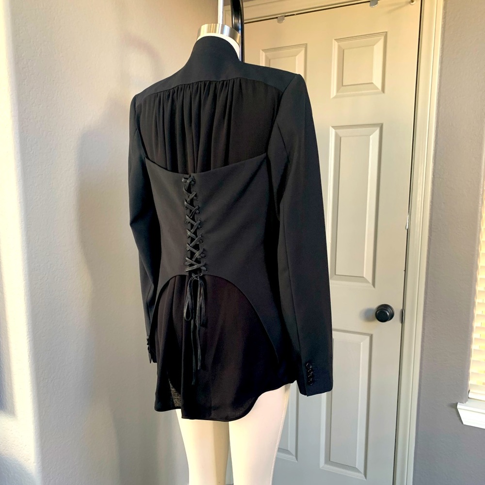 Unconditional London Black Blazer. Size XL